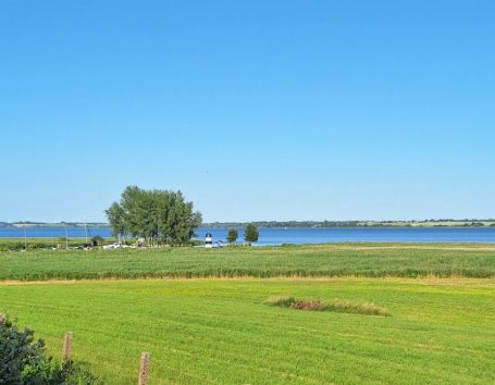 Ausblick auf den Badestrand
